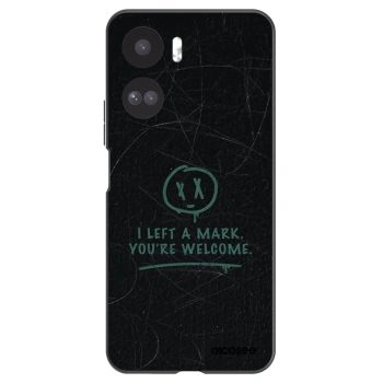 Picasee Honor 90 Lite 5G Hülle - Schwarzes Silikon - LEFT A MARK