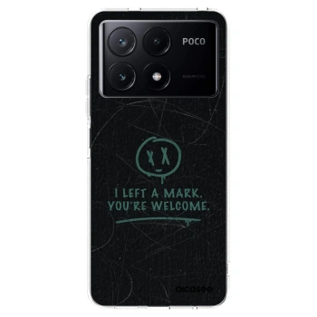 Picasee Xiaomi Poco X6 Pro Hülle - Transparentes Silikon - LEFT A MARK