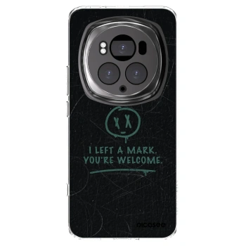 Picasee Honor Magic6 Pro Hülle - Transparentes Silikon - LEFT A MARK