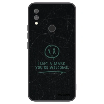 Picasee Xiaomi Redmi Note 7 Hülle - Schwarzes Silikon - LEFT A MARK