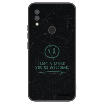 Picasee Xiaomi Redmi 7 Hülle - Schwarzes Silikon - LEFT A MARK