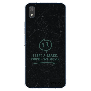 Picasee Xiaomi Redmi 7A Hülle - Transparentes Silikon - LEFT A MARK