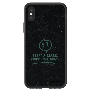 Picasee ULTIMATE CASE für Apple iPhone X/XS - LEFT A MARK