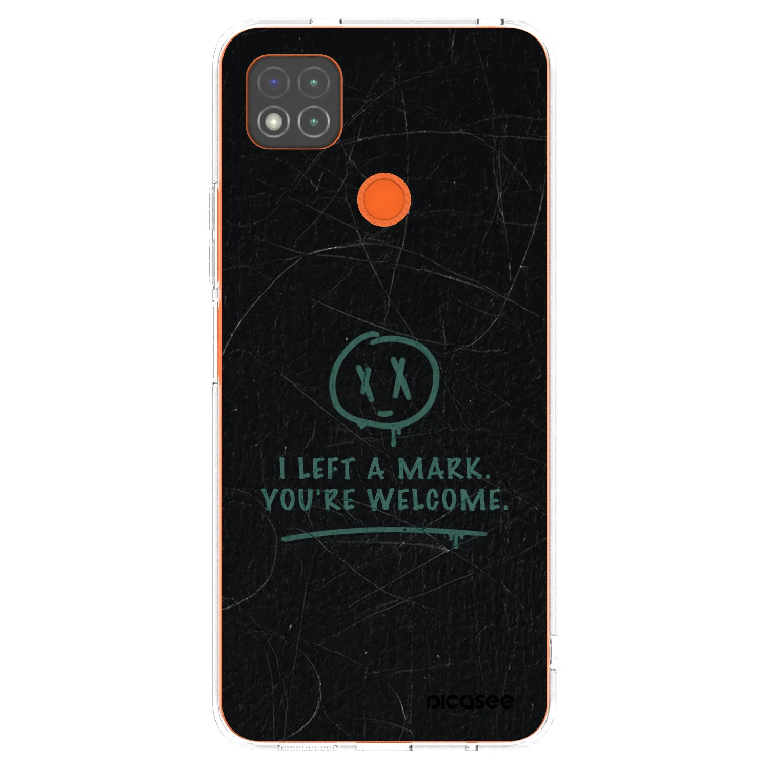 Picasee Xiaomi Redmi 9C Hülle - Transparentes Silikon - LEFT A MARK