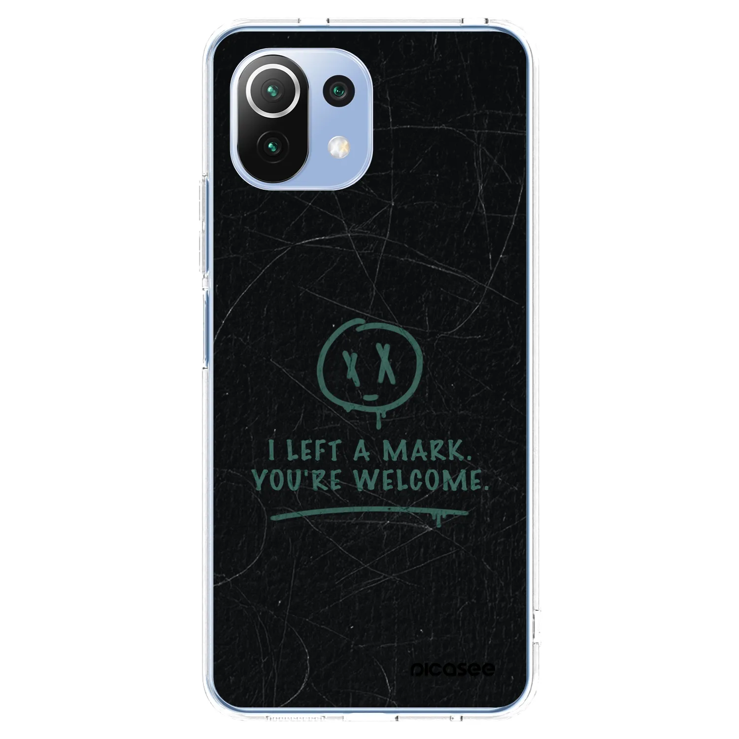 Picasee Xiaomi 11 Lite 5G NE Hülle - Transparentes Silikon - LEFT A MARK