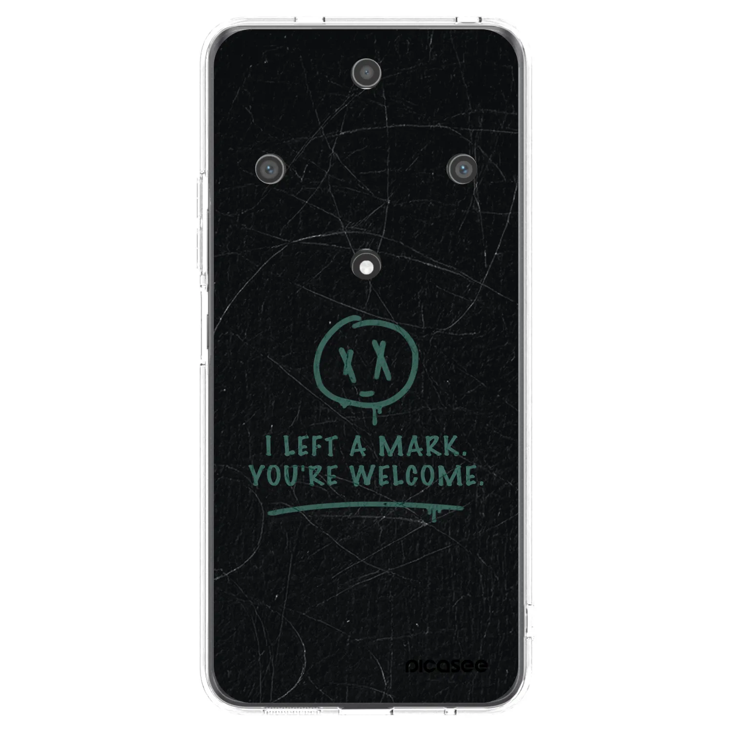 Picasee Honor Magic5 Lite 5G Hülle - Transparentes Silikon - LEFT A MARK