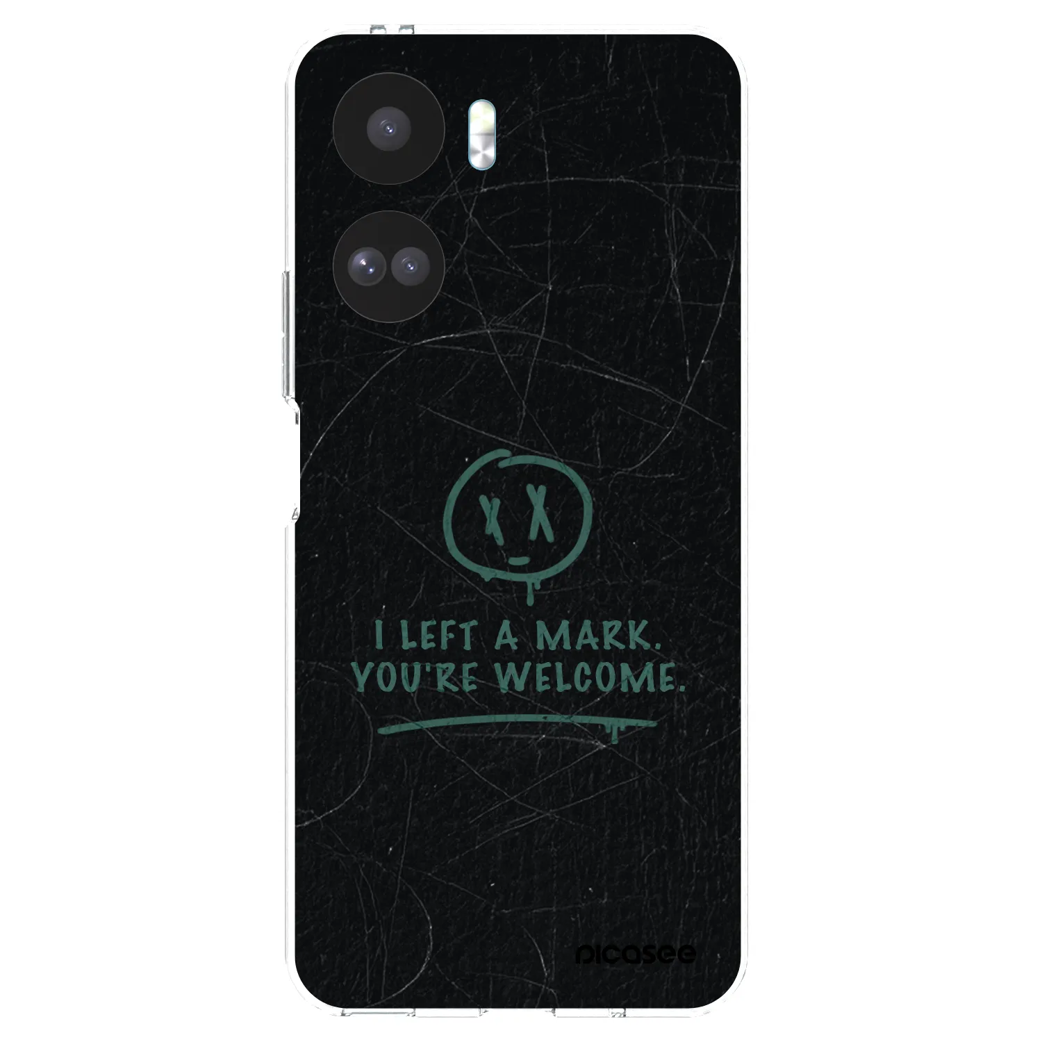 Picasee Honor 90 Lite 5G Hülle - Transparentes Silikon - LEFT A MARK