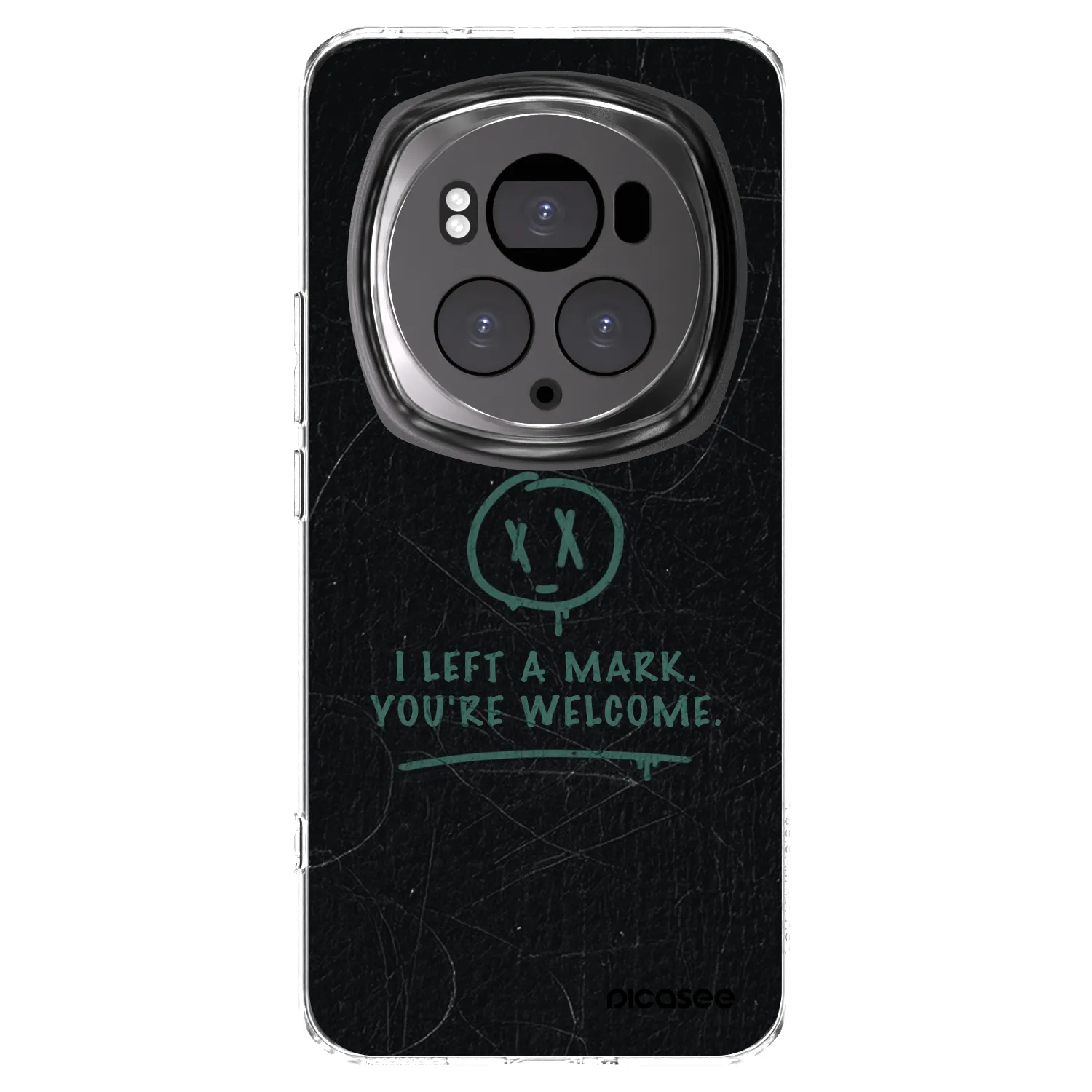 Picasee Honor Magic6 Pro Hülle - Transparentes Silikon - LEFT A MARK