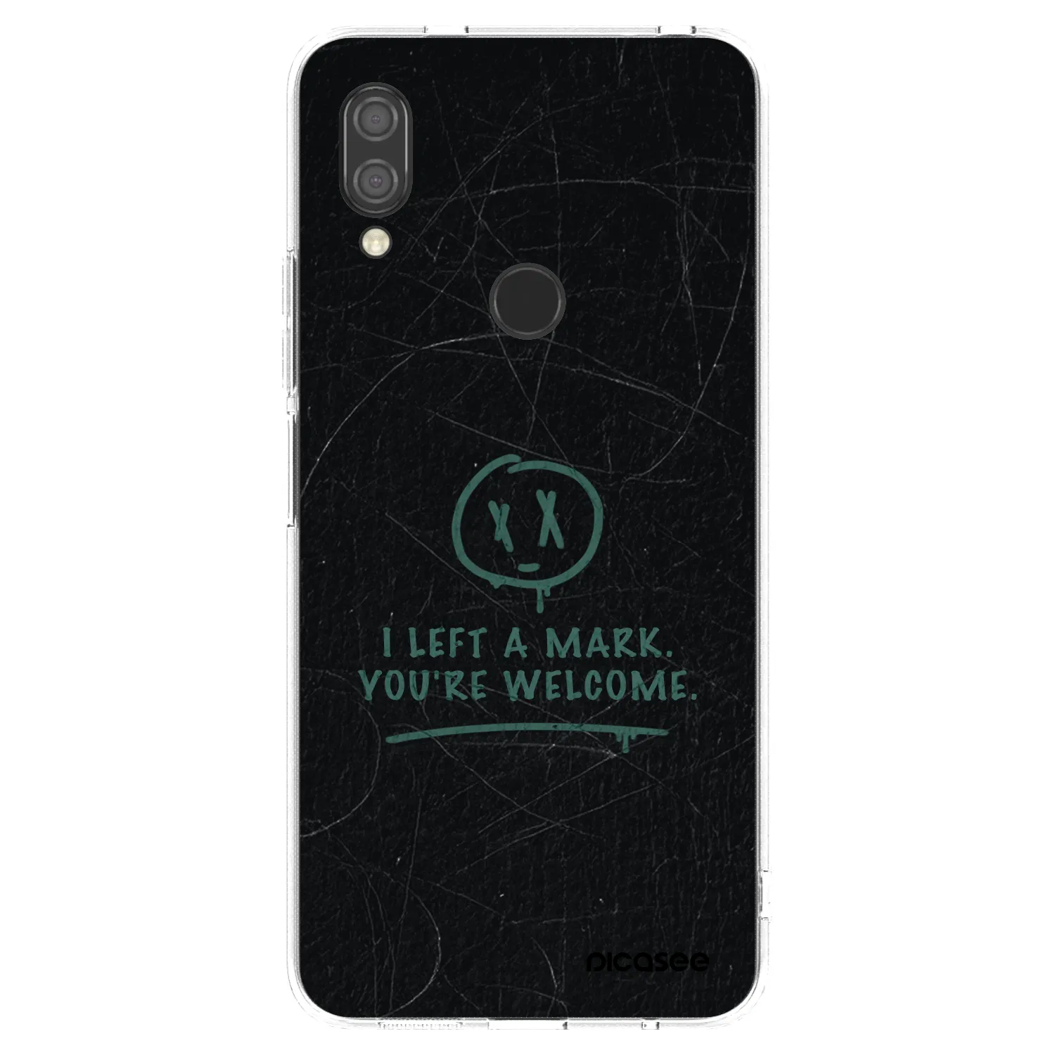Picasee Xiaomi Redmi 7 Hülle - Transparentes Silikon - LEFT A MARK