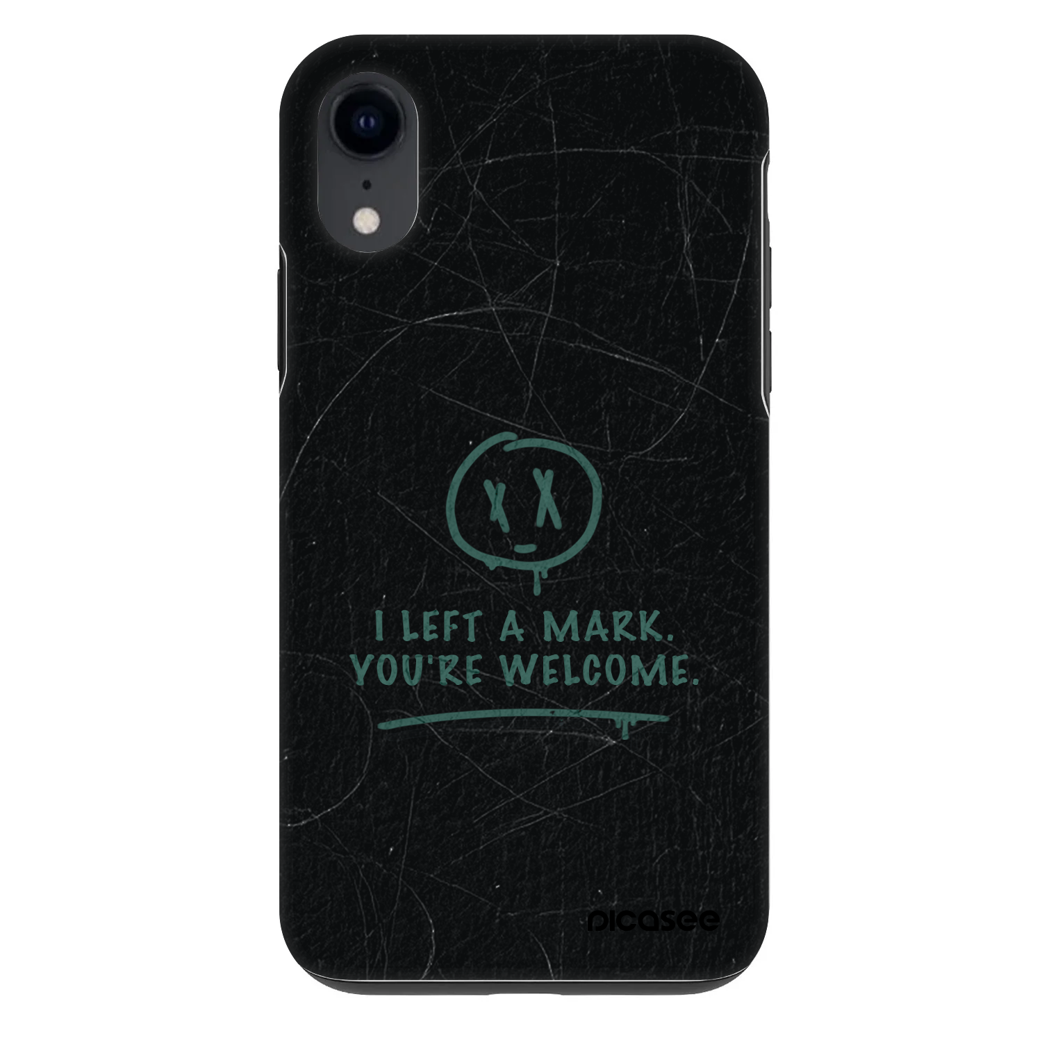 Picasee Fashion Case für Apple iPhone XR - LEFT A MARK
