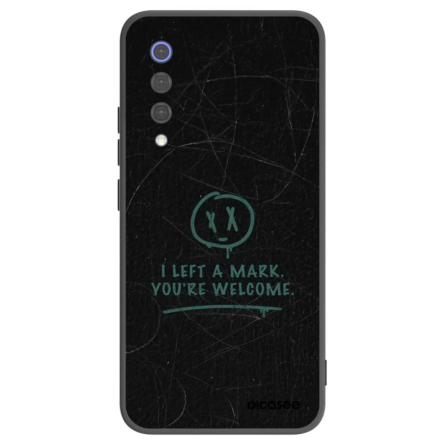 Picasee Xiaomi Mi 9 SE Hülle - Schwarzes Silikon - LEFT A MARK