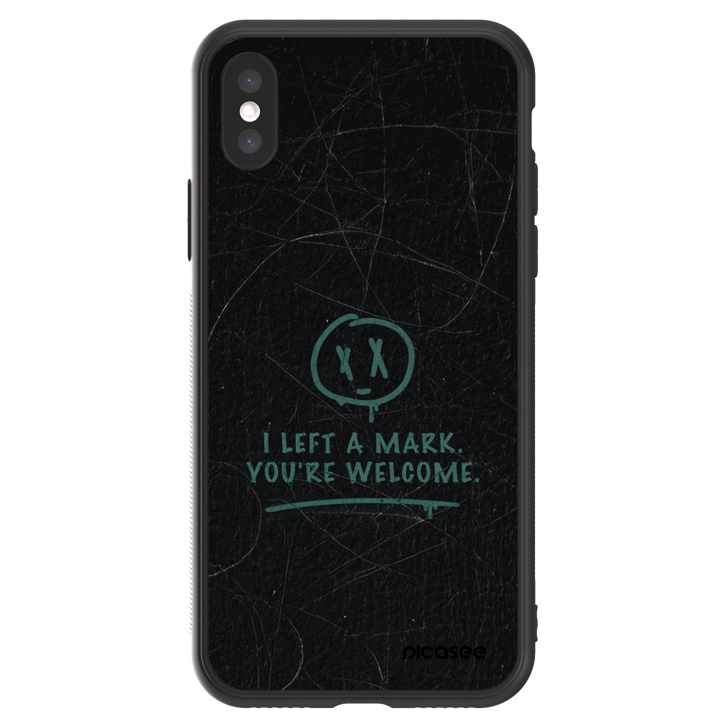 Picasee ULTIMATE CASE für Apple iPhone X/XS - LEFT A MARK