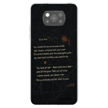 Picasee Xiaomi Poco X3 Pro Hülle - Schwarzes Silikon - POET
