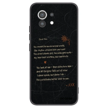 Picasee Xiaomi Mi 11 Hülle - Schwarzes Silikon - POET