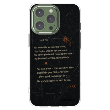 Picasee Apple iPhone 13 Pro Hülle - Transparentes Silikon - POET