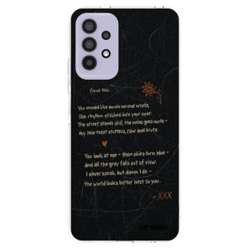 Picasee Samsung Galaxy A32 4G SM-A325F Hülle - Transparentes Silikon - POET