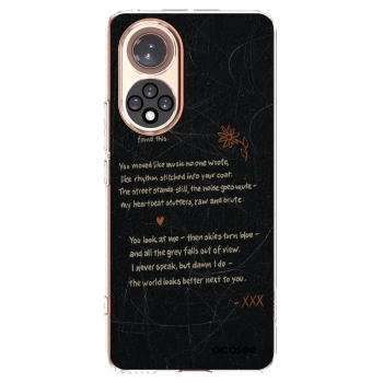 Picasee Honor 50 5G Hülle - Transparentes Silikon - POET