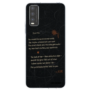 Picasee Vivo Y20s Hülle - Transparentes Silikon - POET