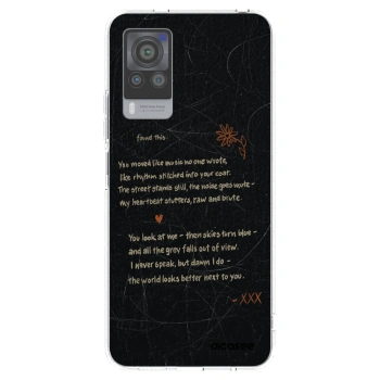 Picasee Vivo X60 Pro 5G Hülle - Transparentes Silikon - POET
