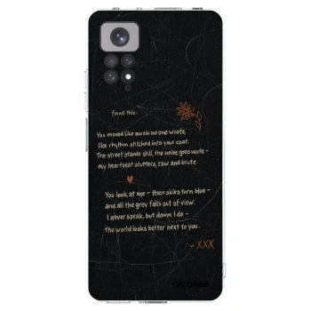 Picasee Xiaomi Redmi Note 11S 4G Hülle - Transparentes Silikon - POET