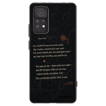 Picasee Xiaomi Redmi Note 11 Pro 5G Hülle - Schwarzes Silikon - POET