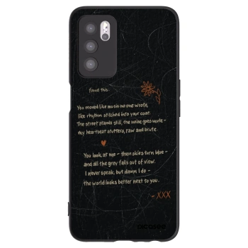 Picasee OPPO A16 Hülle - Schwarzes Silikon - POET