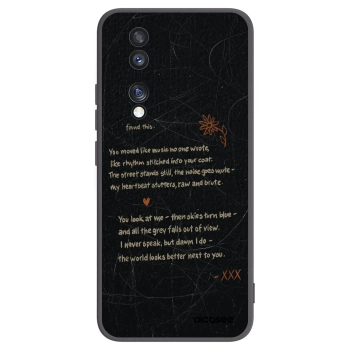 Picasee Honor 70 Hülle - Schwarzes Silikon - POET