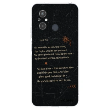 Picasee Xiaomi Redmi 12C Hülle - Transparentes Silikon - POET