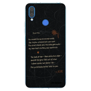 Picasee Huawei Nova 3 Hülle - Transparentes Silikon - POET