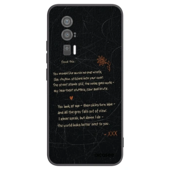 Picasee Xiaomi Poco F5 Pro 5G Hülle - Schwarzes Silikon - POET