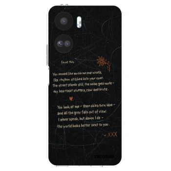 Picasee Honor 90 Lite 5G Hülle - Transparentes Silikon - POET