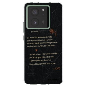 Picasee Xiaomi 13T Hülle - Transparentes Silikon - POET