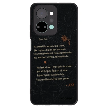 Picasee Honor X7a Hülle - Schwarzes Silikon - POET