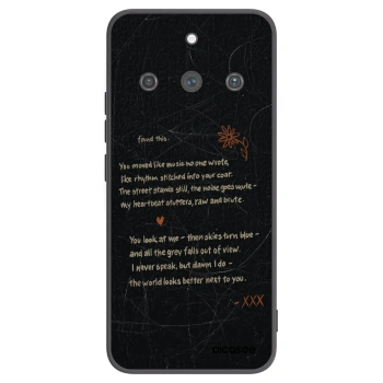 Picasee Realme 11 Pro+ Hülle - Schwarzes Silikon - POET