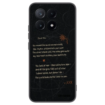 Picasee Xiaomi Poco X6 Pro Hülle - Schwarzes Silikon - POET
