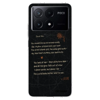 Picasee Xiaomi Poco X6 Pro Hülle - Transparentes Silikon - POET