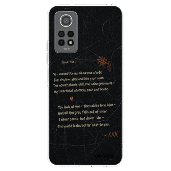 Picasee Xiaomi Redmi Note 12 Pro 4G Hülle - Transparentes Silikon - POET
