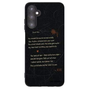 Picasee Samsung Galaxy A05s A057G Hülle - Schwarzes Silikon - POET