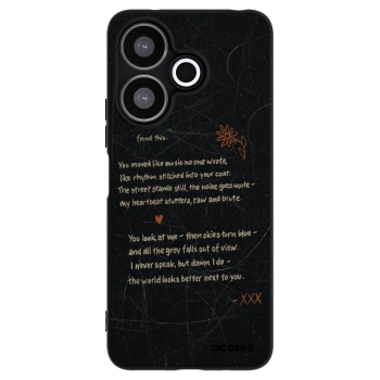 Picasee Xiaomi Redmi 13 4G Hülle - Schwarzes Silikon - POET