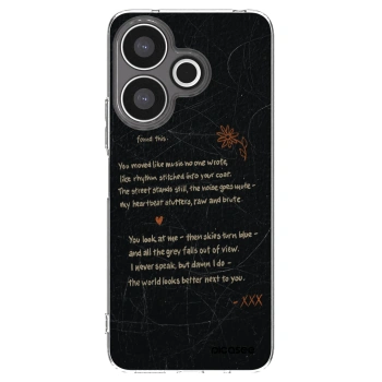 Picasee Xiaomi Redmi 13 4G Hülle - Transparentes Silikon - POET
