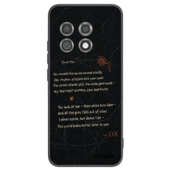 Picasee OnePlus 11 5G Hülle - Schwarzes Silikon - POET
