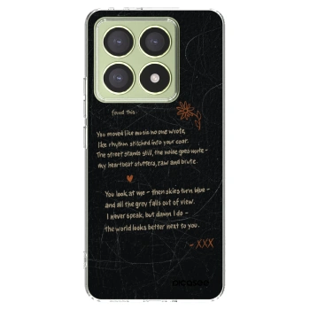Picasee Xiaomi 14T Hülle - Transparentes Silikon - POET