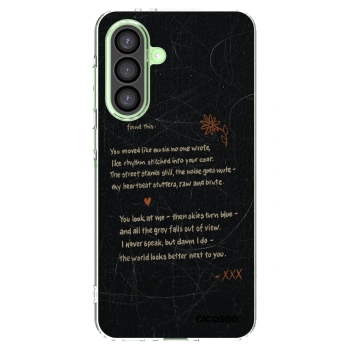 Picasee Samsung Galaxy A26 5G A266B Hülle - Transparentes Silikon - POET