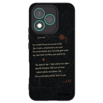 Picasee Honor 400 Lite 5G Hülle - Schwarzes Silikon - POET