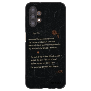 Picasee Samsung Galaxy A13 5G Hülle - Schwarzes Silikon - POET
