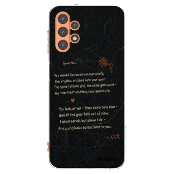 Picasee Samsung Galaxy A13 5G Hülle - Transparentes Silikon - POET