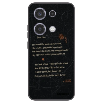 Picasee Xiaomi Redmi Note 14S Hülle - Schwarzes Silikon - POET