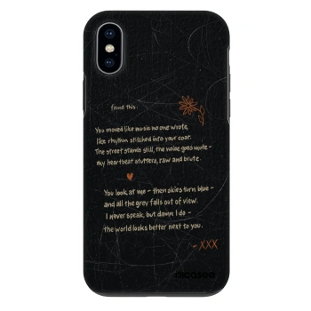 Hülle für Apple iPhone X/XS - POET