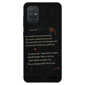 Hülle für Samsung Galaxy A71 A715F - POET