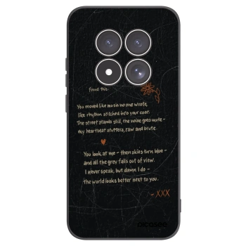 Picasee Xiaomi Redmi Note 15 Pro 4G Hülle - Schwarzes Silikon - POET